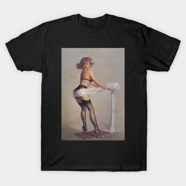 ELVGREN-SEXY LAUNDRY GIRL T-Shirt by AtomicMadhouse